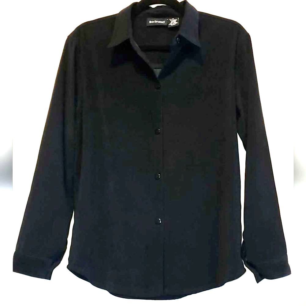 Bay Studio Black Button Down Shirt
